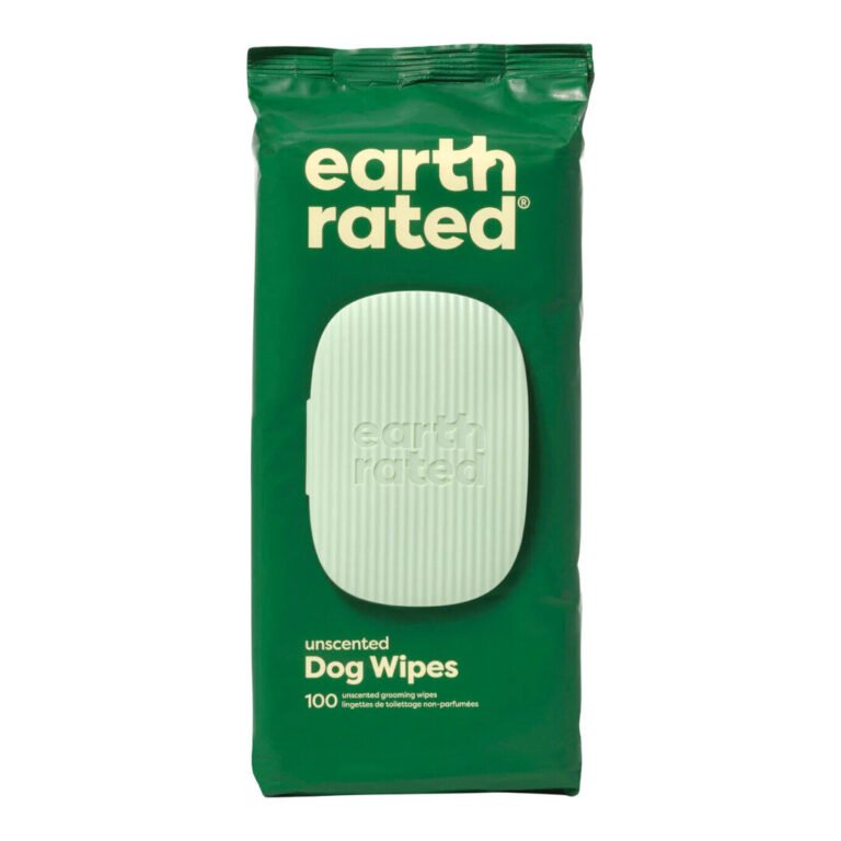 Earth Rated Dog Wipes Neutral Renseservietter 100 stk/pk