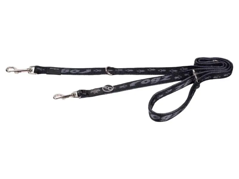 Rogz Hundesnor Alpinist Classic Multiline Sort Nylon