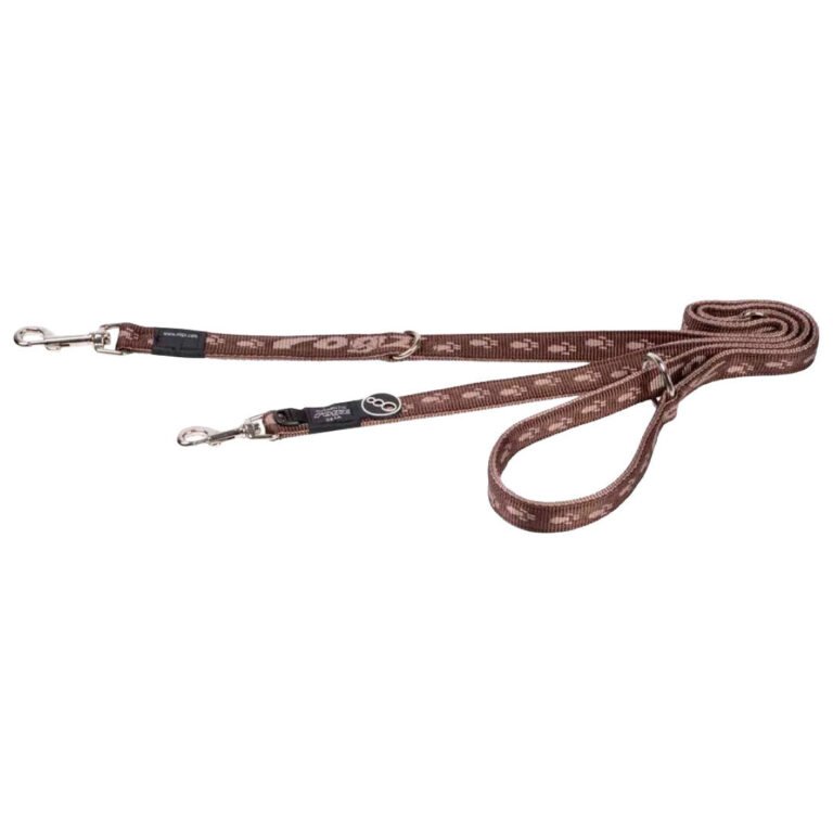 Rogz Hundesnor Alpinist Classic Multiline Brun Nylon