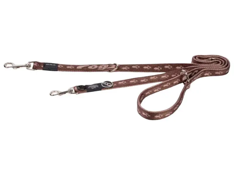 Rogz Hundesnor Alpinist Classic Multiline Brun Nylon