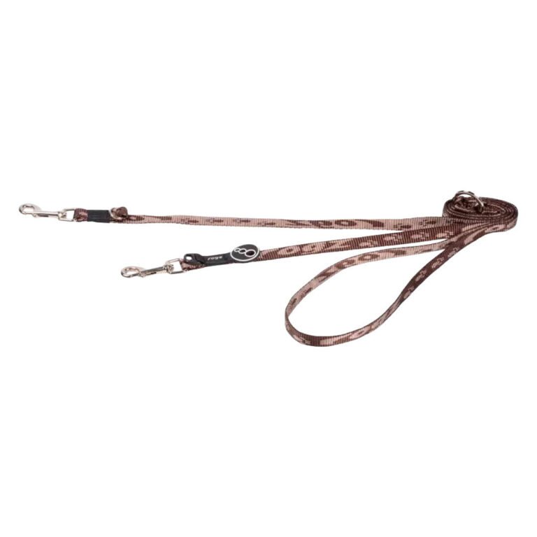 Rogz Hundesnor Alpinist Classic Multiline Brun Nylon