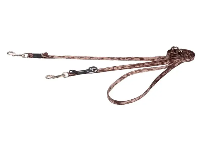 Rogz Hundesnor Alpinist Classic Multiline Brun Nylon