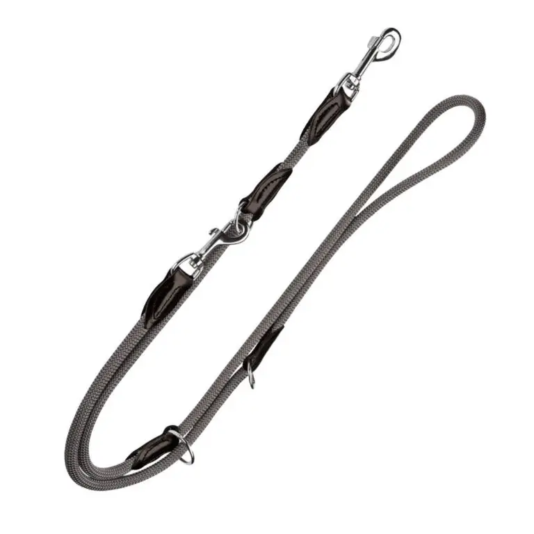 Hunter Hundesnor Freestyle Rund Dressurline Grå