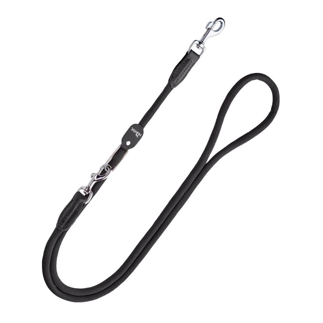 Hunter Hundesnor Freestyle Vario Rund Dressurline Sort