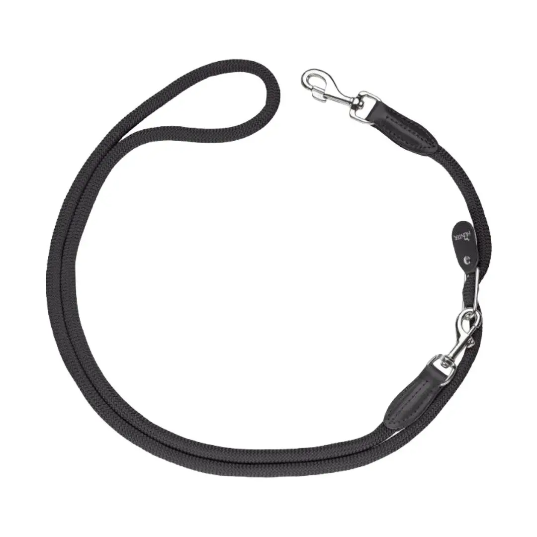Hunter Hundesnor Freestyle Vario Rund Dressurline Sort - Billede 2