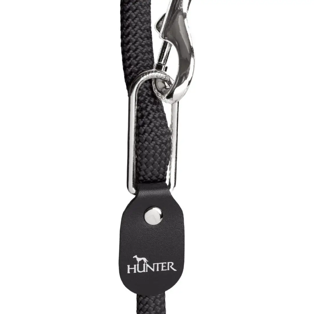 Hunter Hundesnor Freestyle Vario Rund Dressurline Sort - Billede 3