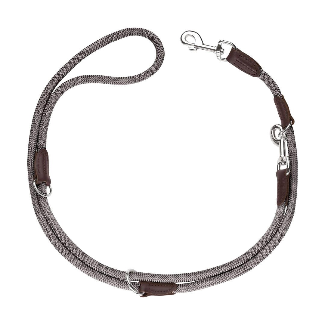 Hunter Hundesnor Freestyle Rund Dressurline Grå - Billede 2