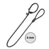 Hunter Retrieverline Sort 8 mm 170 cm