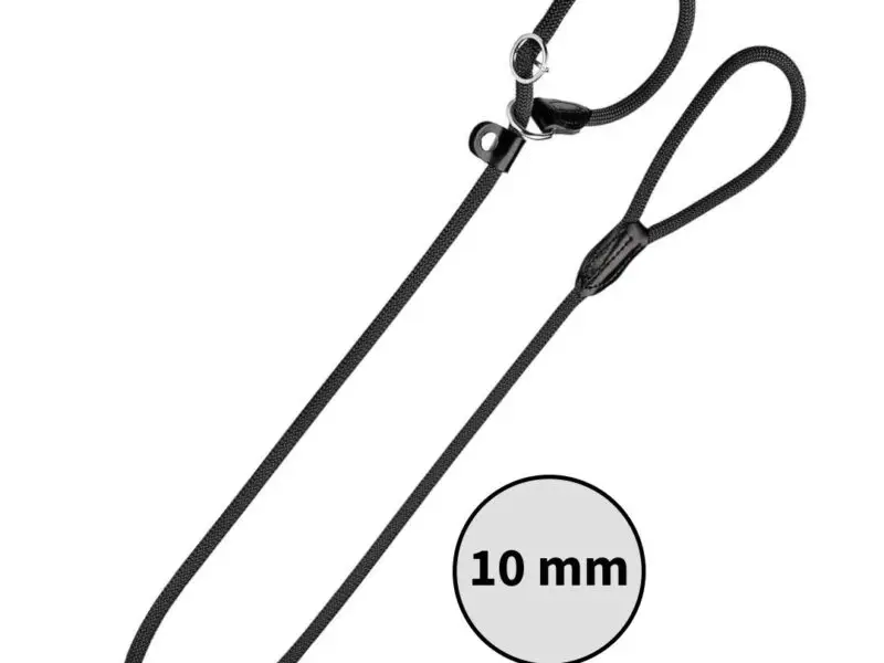 Hunter Retrieverline Sort 10 mm 170 cm