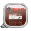 Monster Vådfoder Puppy Oksekød 150 g