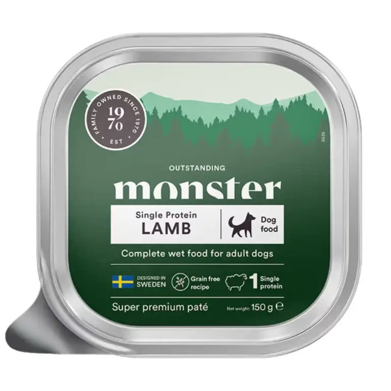 Monster Vådfoder Single Protein Lam 150 g