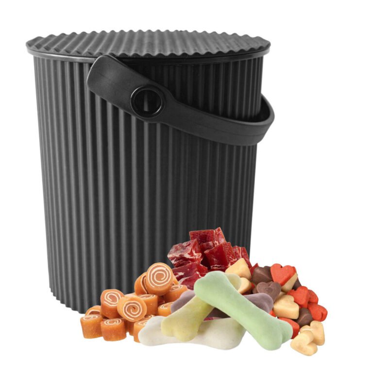 Hachiman Omnioutil Godbidskrukke Lille Spand Sort 0,7 Liter