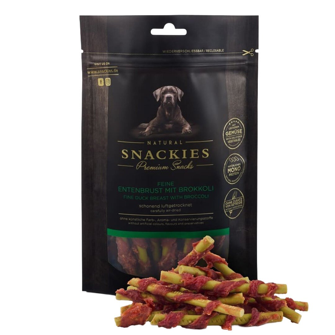 Snackies Twisters Broccolisticks Med And Hundegodbidder 170 g