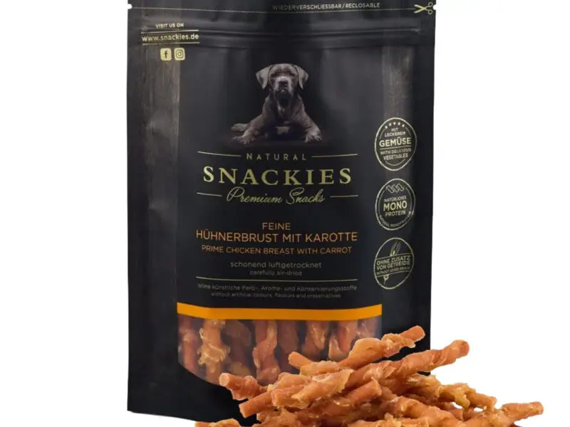Snackies Twisters Gulerodssticks Med Kylling Hundegodbidder 170 g
