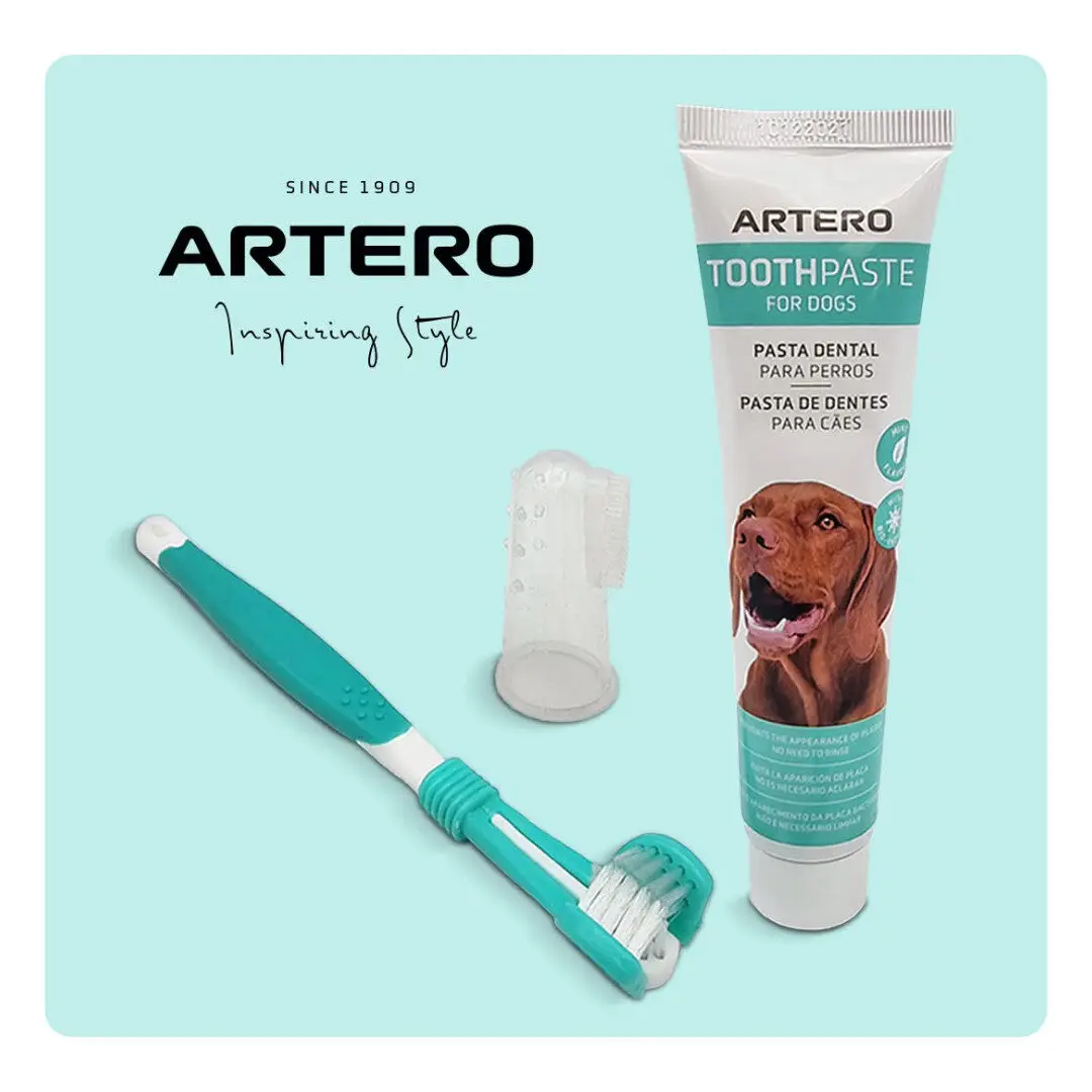 Artero Dental Pack Komplet Tandplejesæt Til Hunde - Billede 3
