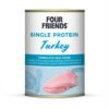 Four Friends Vådfoder Kalkun Single Protein 400 g