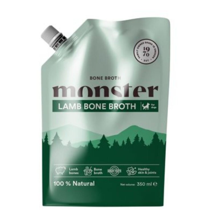 Monster Broth Tørfoder Topping Med Lam 350 ml