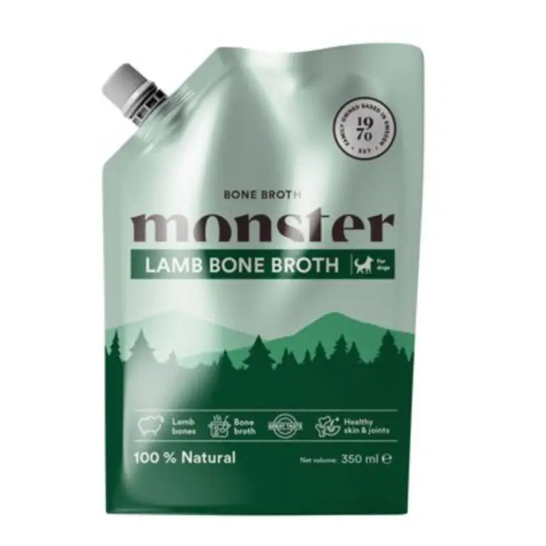 Monster Broth Tørfoder Topping Med Lam 350 ml