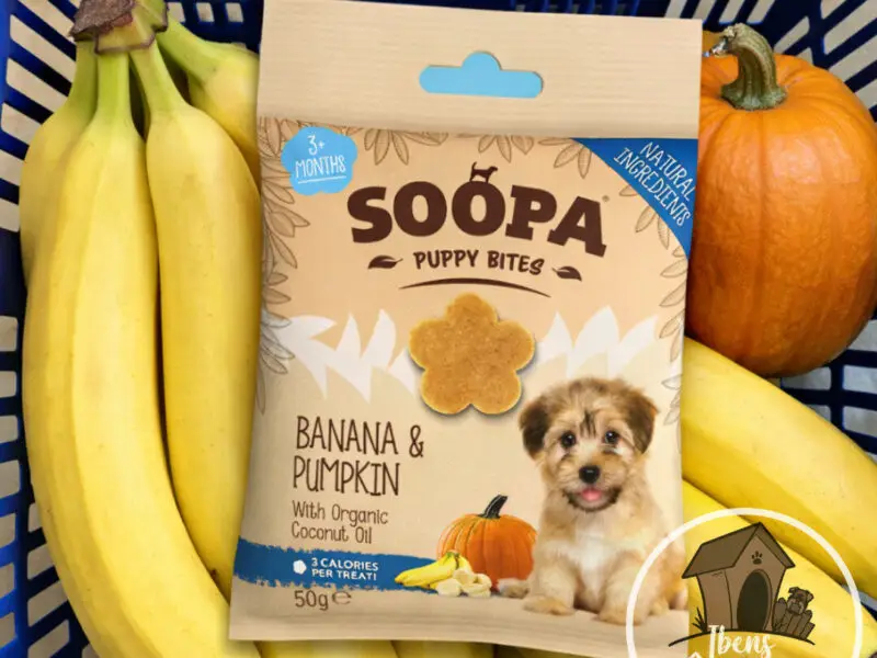 Soopa Puppy Sticks Banan & Græskar Vegansk Hvalpegodbid