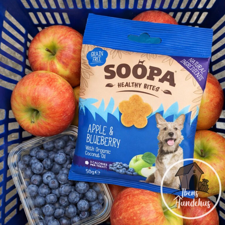 Soopa Healthy Bites Æble & Blåbær Vegansk Hundegodbid