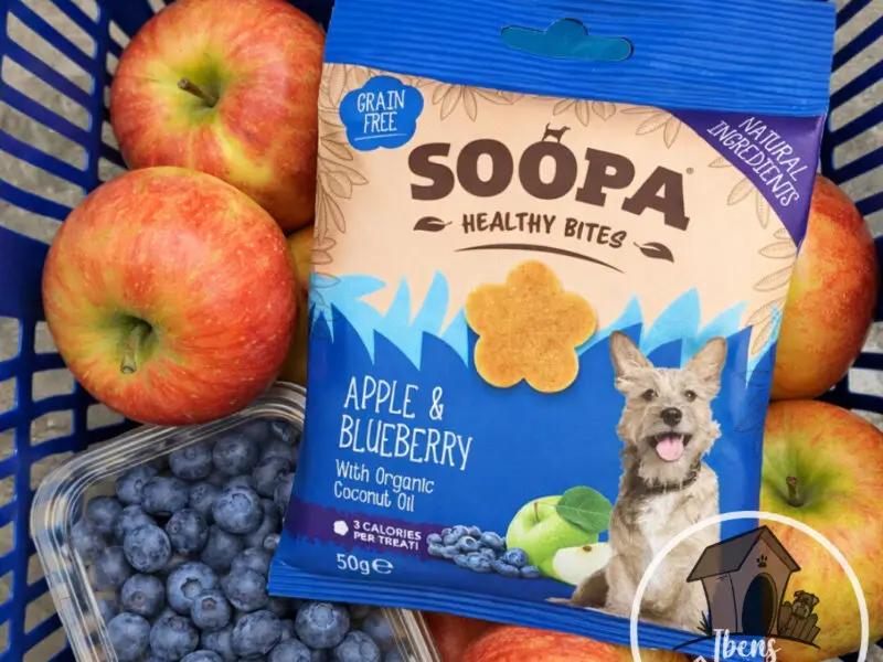 Soopa Healthy Bites Æble & Blåbær Vegansk Hundegodbid