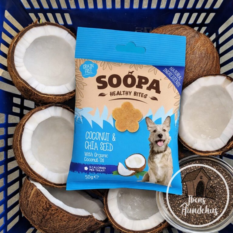 Soopa Healthy Bites Kokos & Chiafrø Vegansk Hundegodbid