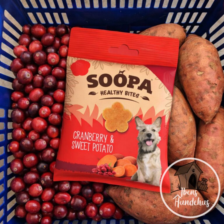 Soopa Healthy Bites Tranebær & Sød Kartoffel Vegansk Hundegodbid