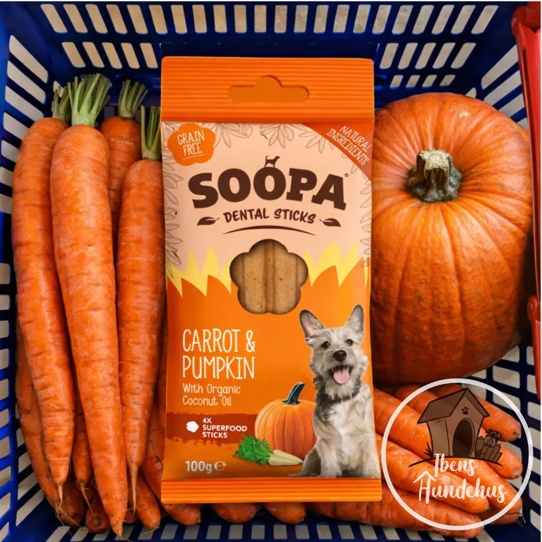 Soopa Sticks Gulerod & Græskar Vegansk Hundegodbid - Billede 2