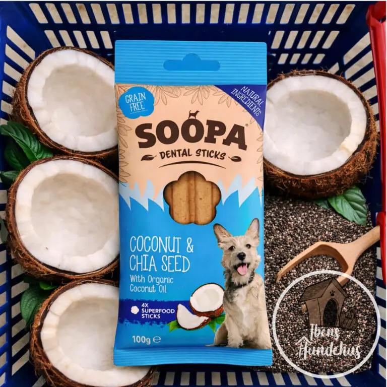 Soopa Sticks Kokos & Chiafrø Vegansk Hundegodbid