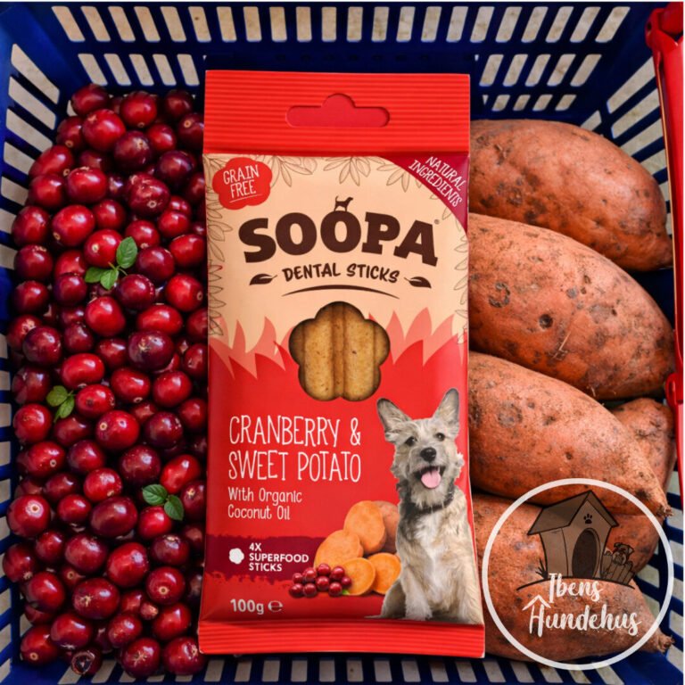 Soopa Sticks Tranebær & Sød Kartoffel Vegansk Hundegodbid