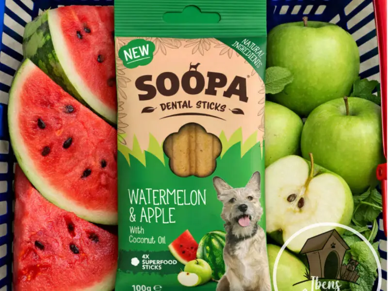 Soopa Sticks Vandmelon & Æble Vegansk Hundegodbid
