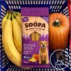 Soopa Senior Sticks Banan & Græskar Vegansk Hundegodbid