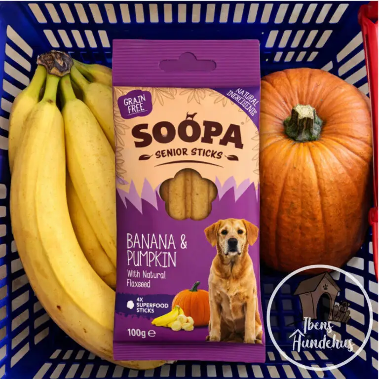 Soopa Senior Sticks Banan & Græskar Vegansk Hundegodbid