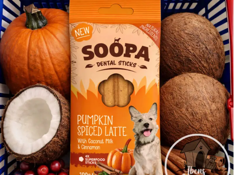 Soopa Sticks Pumpkin Spiced Latte Vegansk Hundegodbid