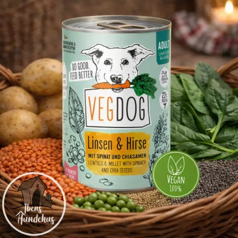 VegDog Vegansk Vådfoder Med Linser & Hirse
