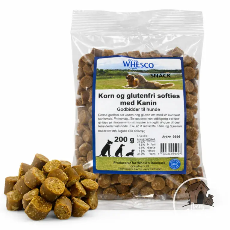 Whesco Softies Kornfrie Træningsgodbidder Kanin 200 g