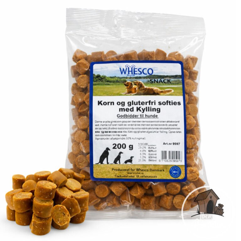 Whesco Softies Kornfrie Træningsgodbidder Kylling 200 g