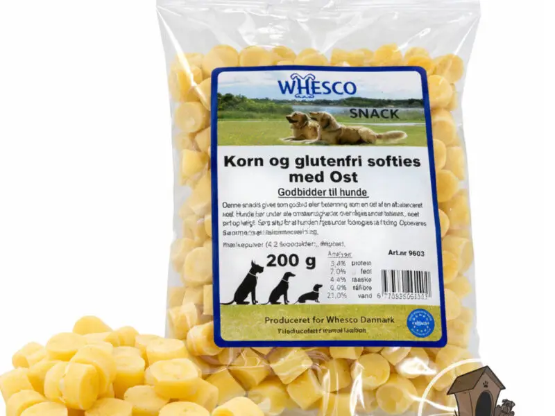 Whesco Softies Kornfrie Træningsgodbidder Ost 200 g