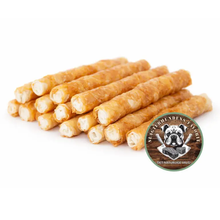 Slagterhundens Favorit Tyggerulle Med Kylling 12,5 cm. 400 g