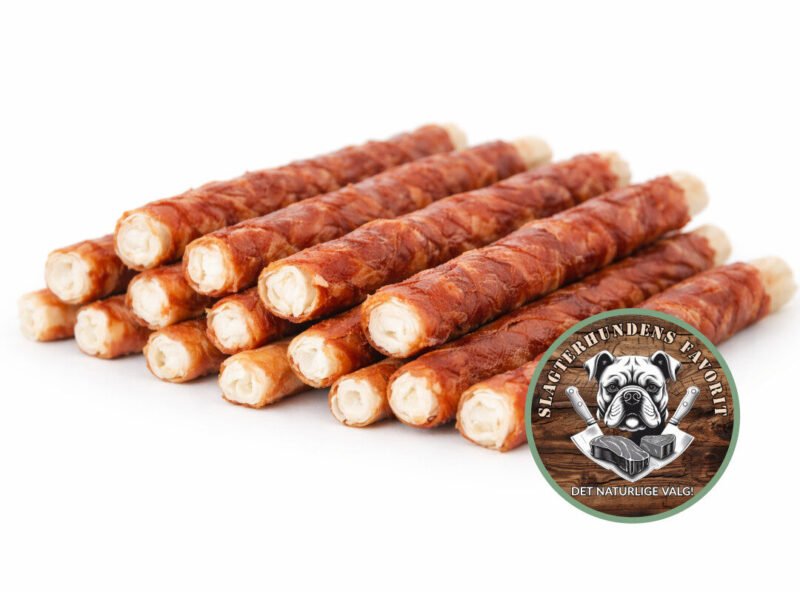 Slagterhundens Favorit Tyggerulle Med And 12,5 cm. 400 g