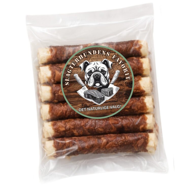Slagterhundens Favorit Tyggerulle Med Oksekød 400 g