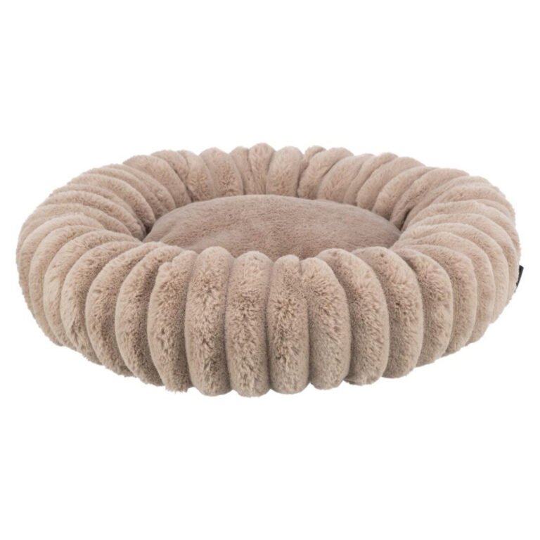 Trixie Lonni Blød Donut Hundeseng Beige