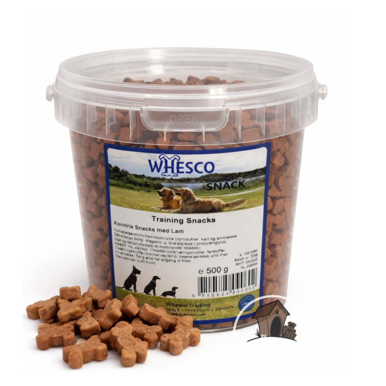 Bløde Kornfrie Træningsgodbidder Med Lam Spand 500 g