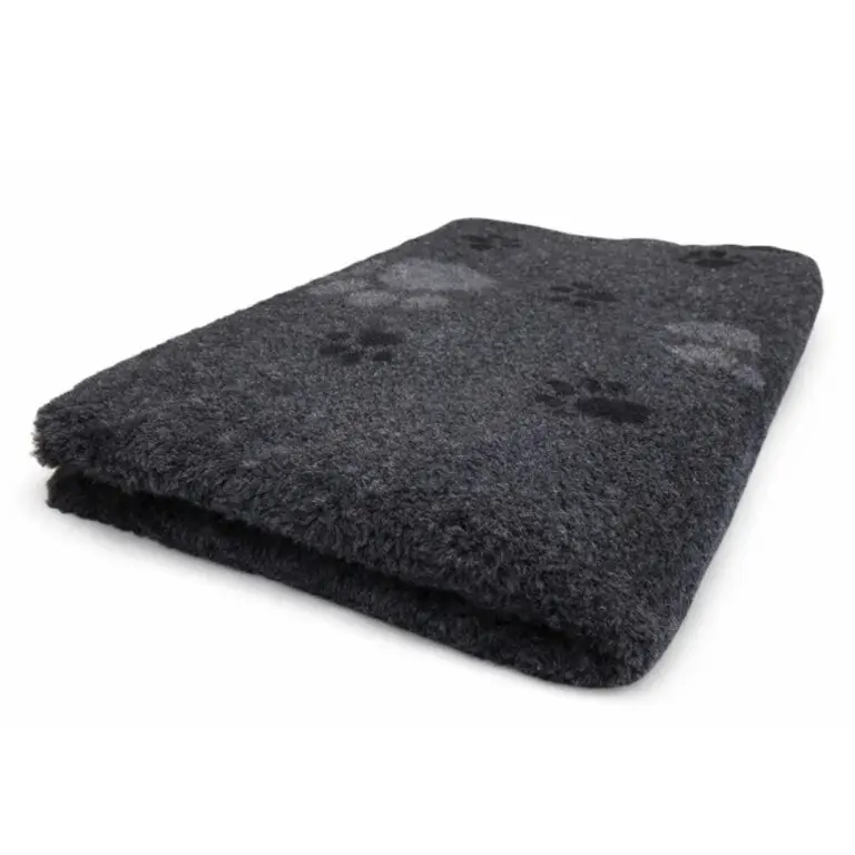 Vetbed Hundetæppe Premium Kvalitet Mørkegrå