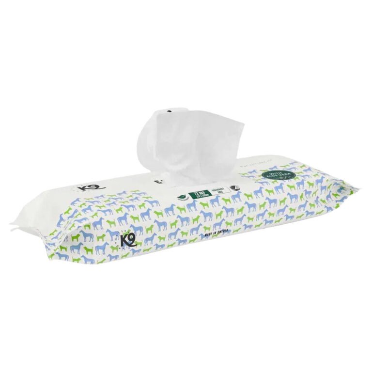 K9 Competition Care Wipes Neutral Renseservietter 72 stk/pk