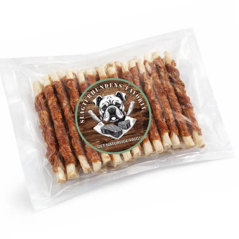 Slagterhundens Favorit Twisted Sticks Lam 12 cm
