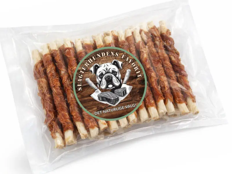 Slagterhundens Favorit Twisted Sticks Lam 12 cm
