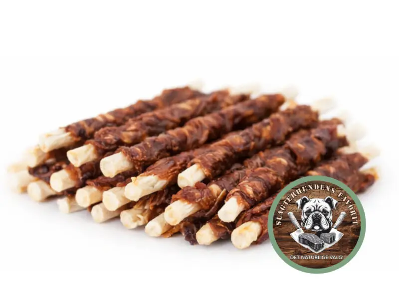 Slagterhundens Favorit Twisted Sticks Oksekød 12 cm