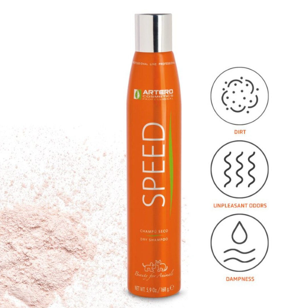 Artero Speed Tørshampoo Spray Til Hund 300 ml - Billede 2