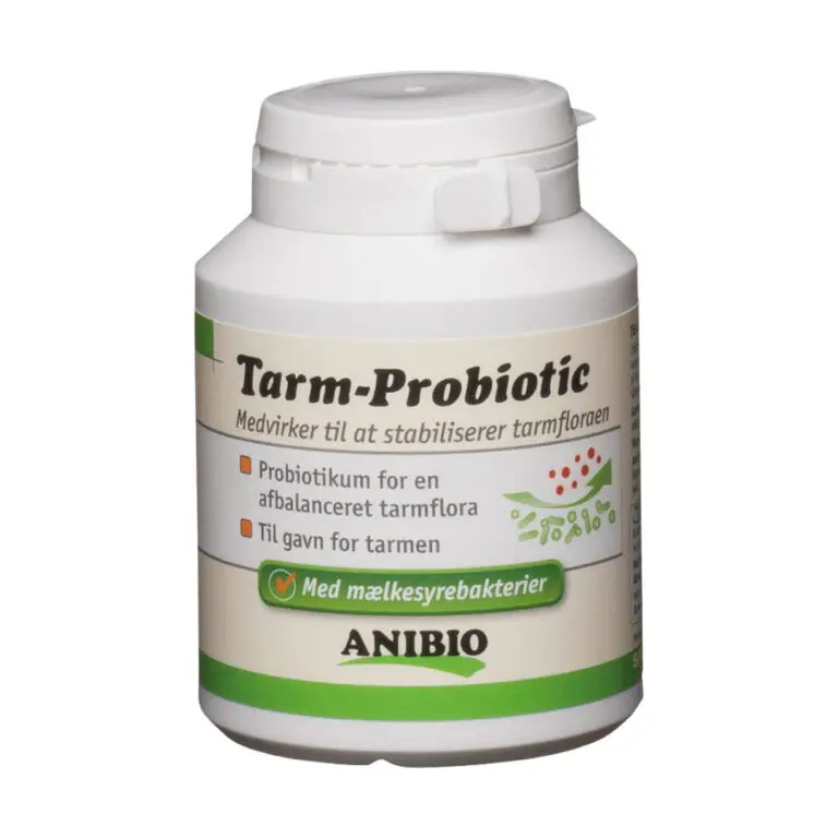 Anibio Tarm Probiotika Mælkesyrebakterier 120 Tabletter
